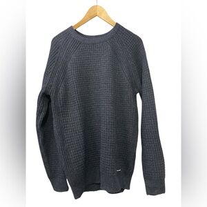 Threadbare Charcoal Black/Gray Knit Sweater